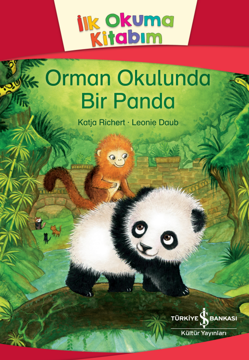 Orman Okulunda Bir Panda kitap kapağı
