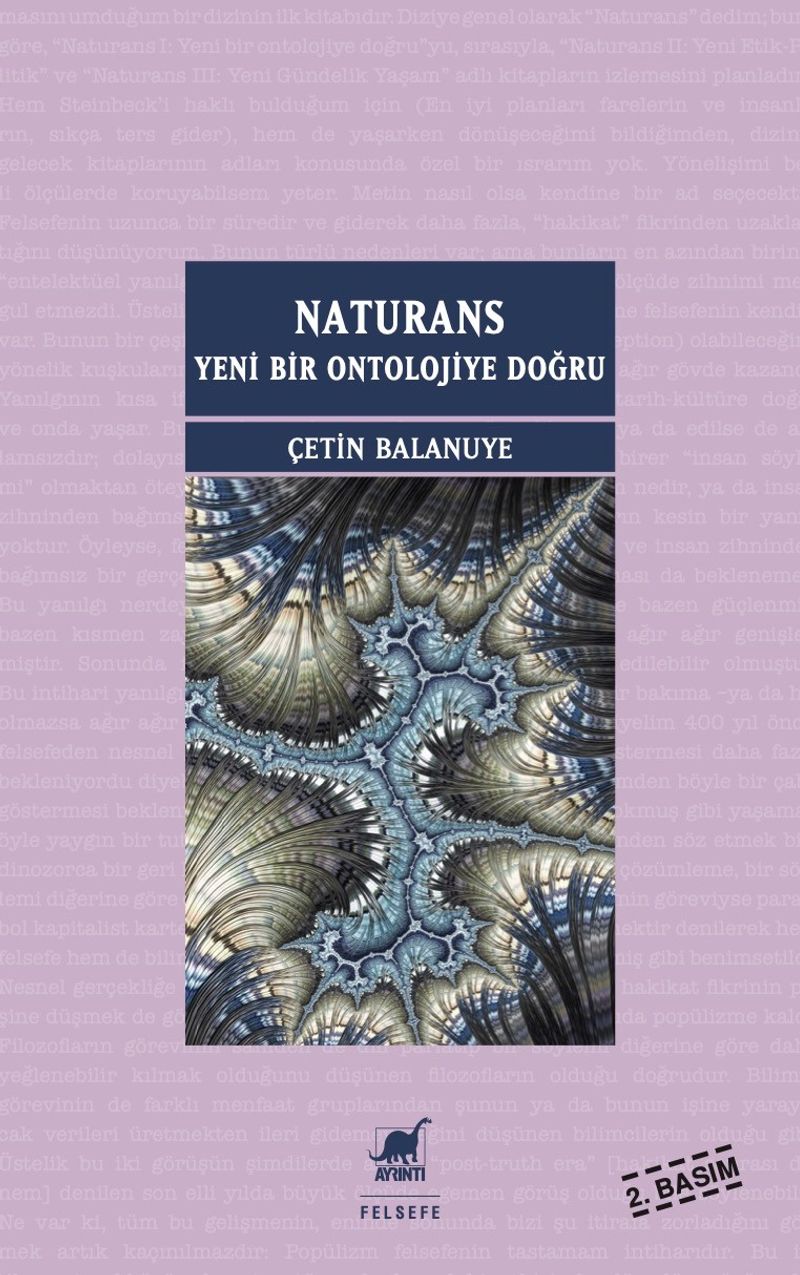 Naturans I: Yeni Bir Ontolojiye Doğru (1. Basım) kitap kapağı