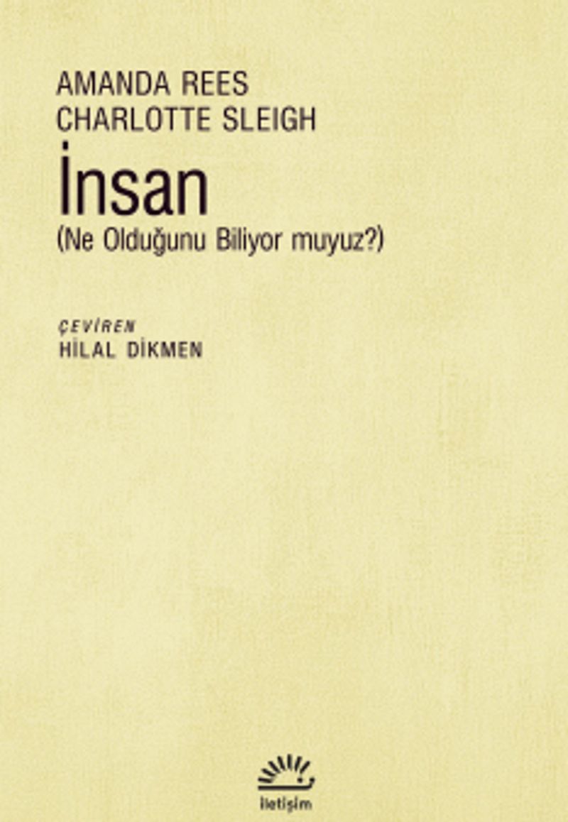 İnsan (Ne Olduğunu Biliyor Muyuz?) kitap kapağı