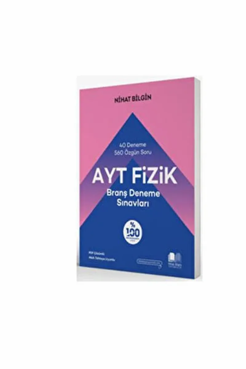 AYT Fizik 40 Deneme Branş Deneme Sınavları kitap kapağı