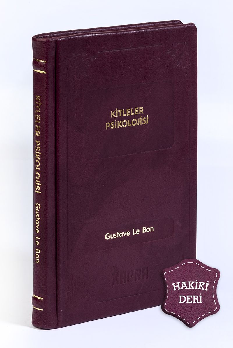 Kitleler Psikolojisi (Hakiki Deri, Ciltli, İplik Dikişli) kitap kapağı