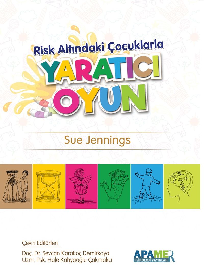 Risk Altındaki Çocuklarla Yaratıcı Oyun kitap kapağı