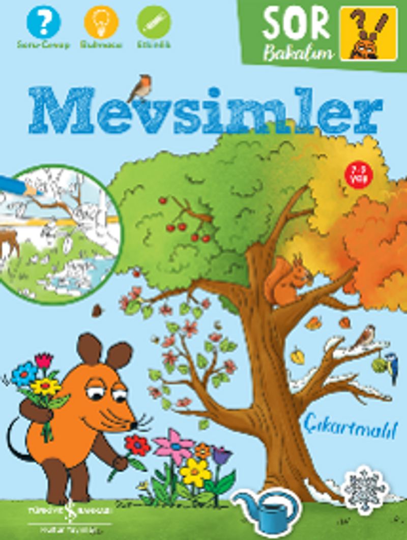Mevsimler – Sor Bakalım -Çıkartmalı! kitap kapağı