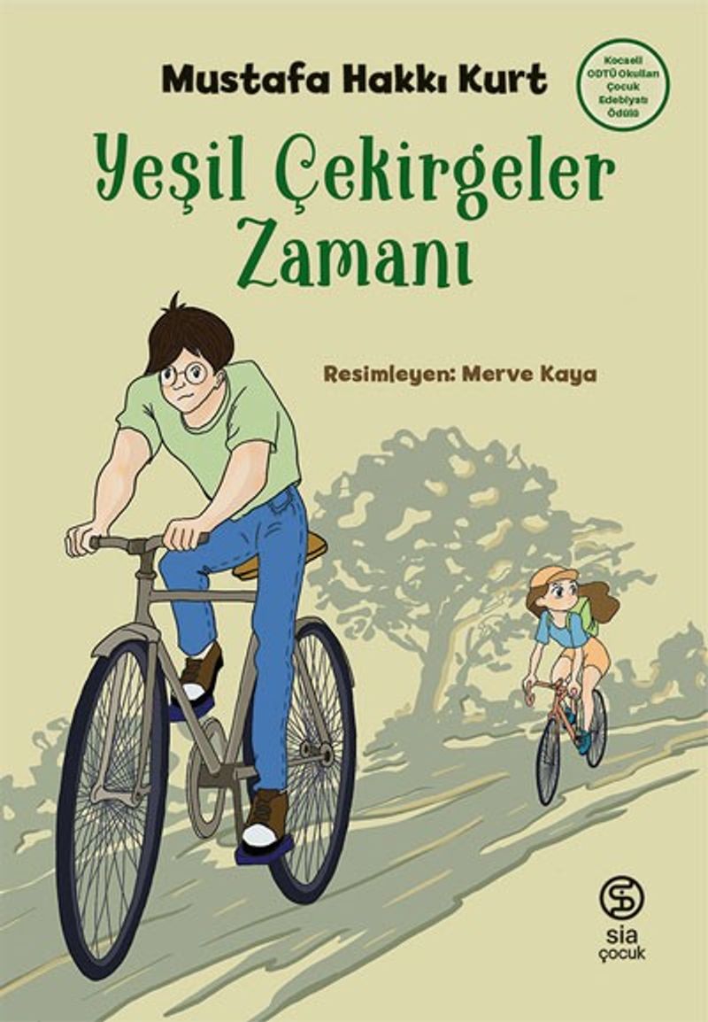 Yeşil Çekirgeler Zamanı kitap kapağı