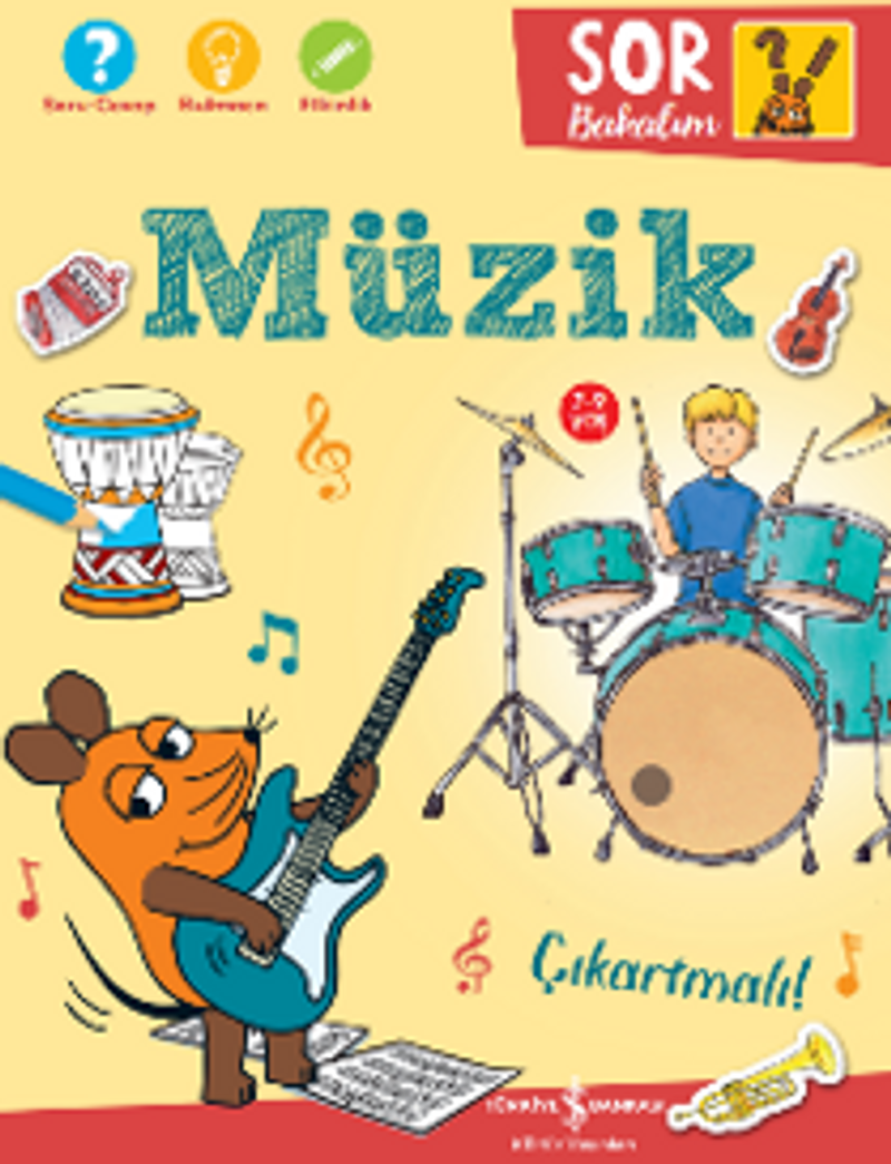 Müzik – Sor Bakalım -Çıkartmalı! kitap kapağı