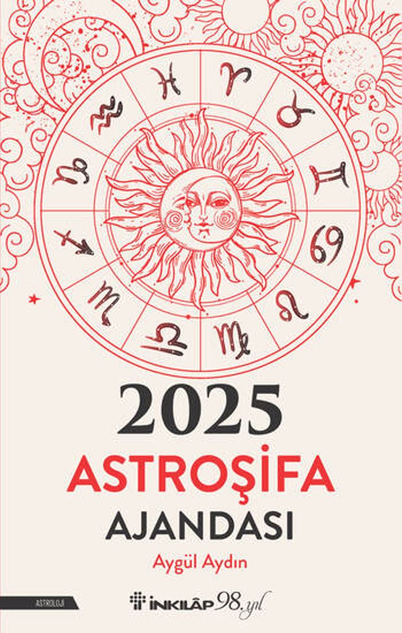 2025 Astroşifa Ajandası kitap kapağı