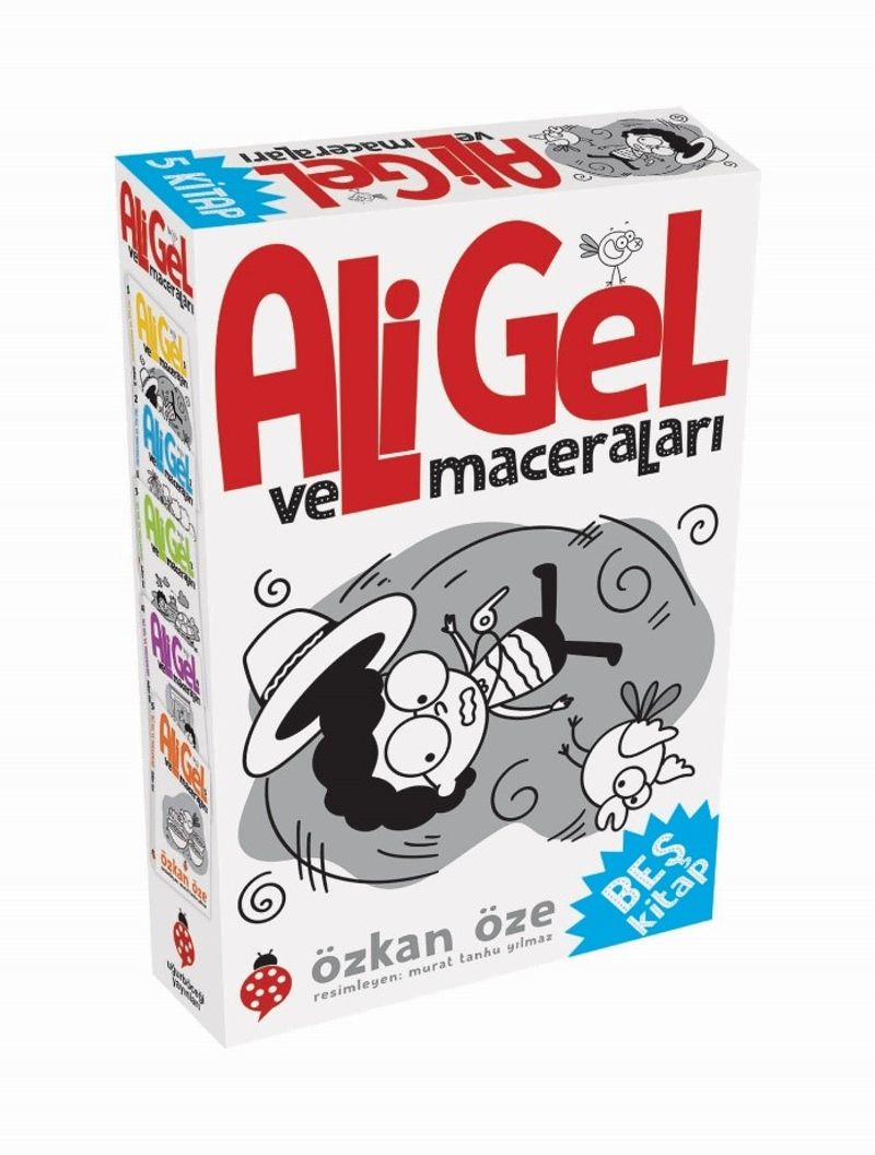 Ali Gel ve Maceraları Seti (5 Kitap) kitap kapağı