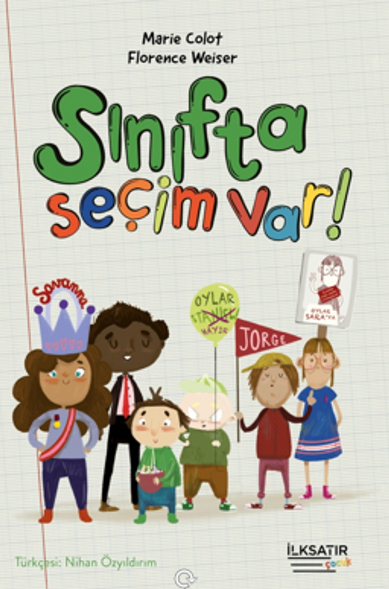 Sınıfta Seçim Var! kitap kapağı