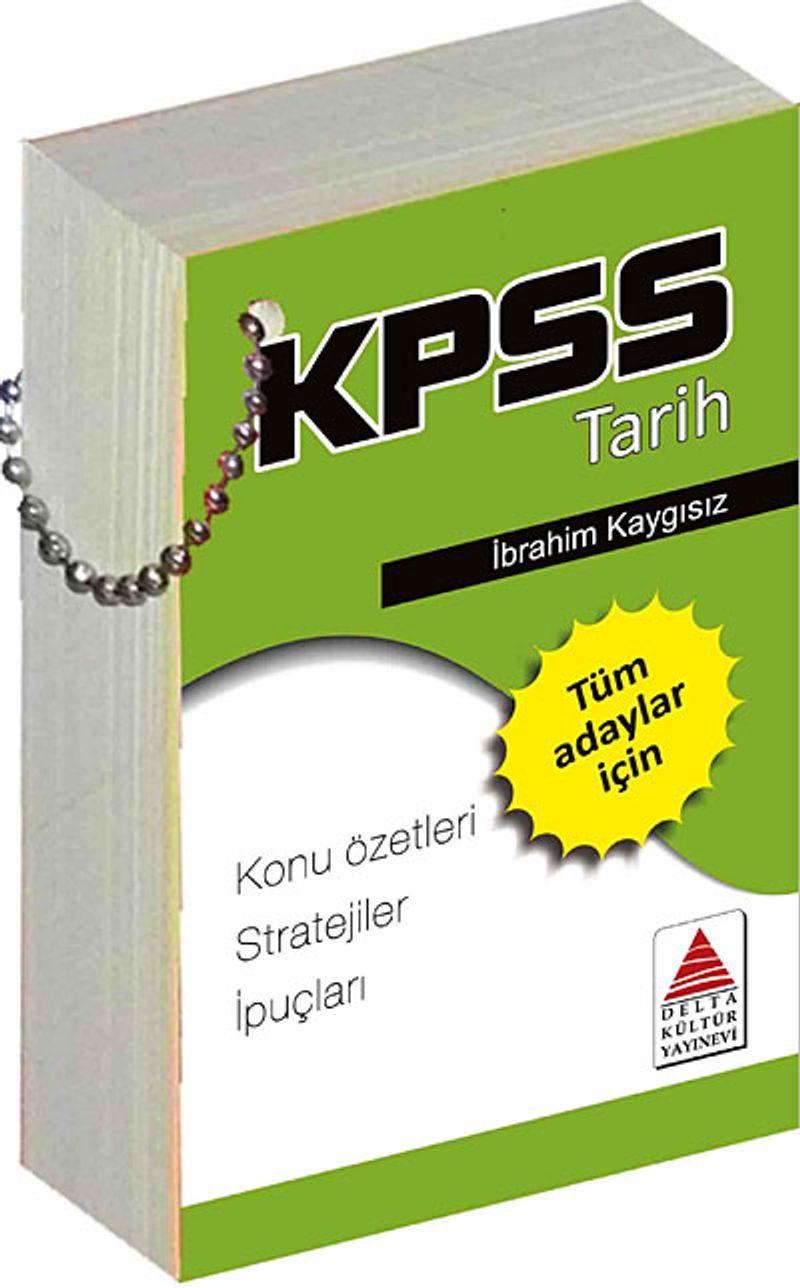 KPSS Tarih Strateji Kartları kitap kapağı