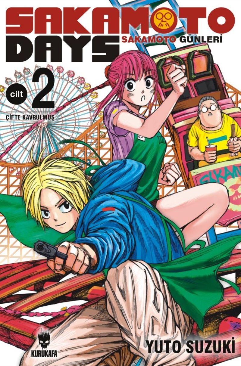 Sakamoto Days / Sakamoto Günleri 2 kitap kapağı