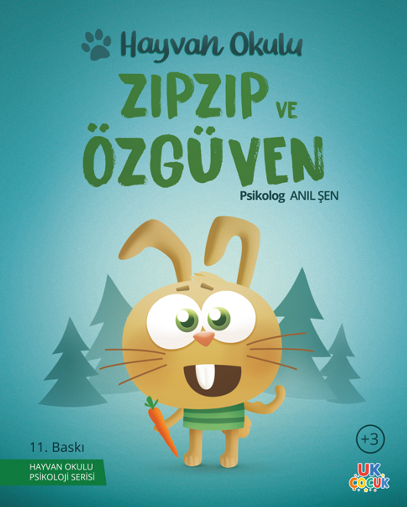 Hayvan Okulu Serisi / ZıpZıp ve Özgüven kitap kapağı