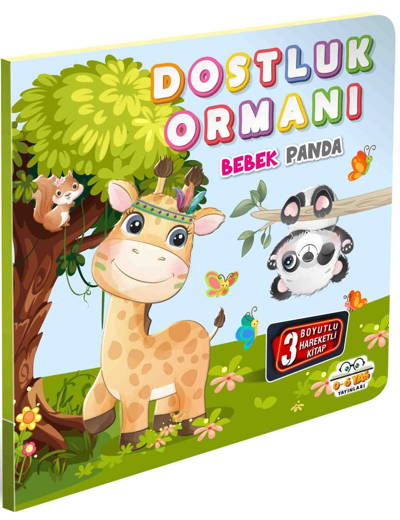 Dostluk Ormanı Bebek Panda / Hareketli Kitaplar Serisi kitap kapağı