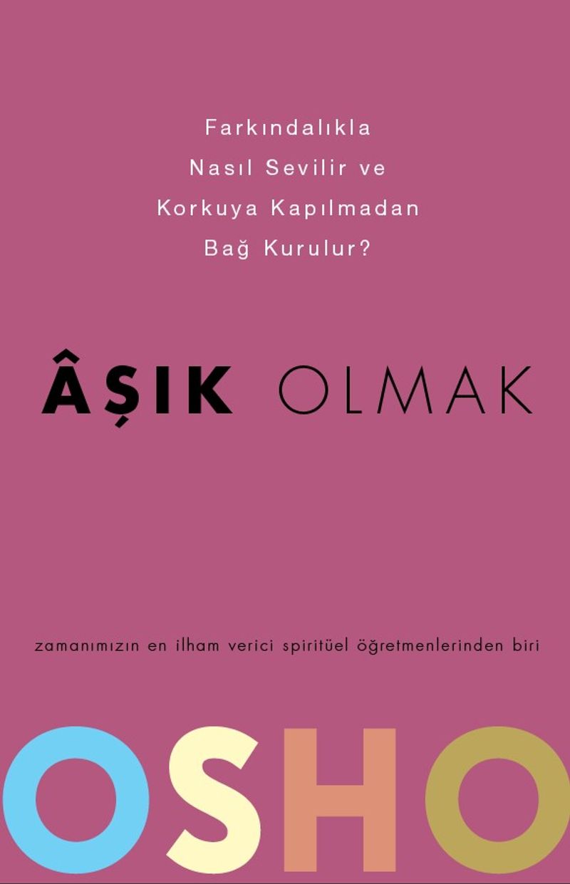 Aşık Olmak kitap kapağı
