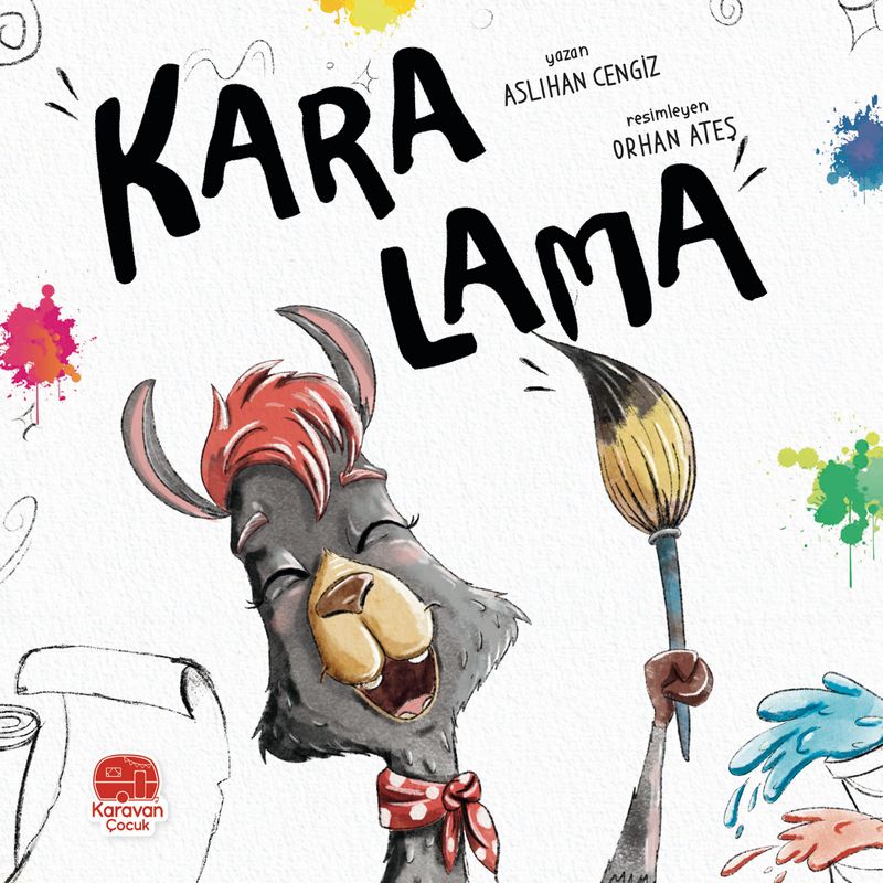 Kara Lama kitap kapağı