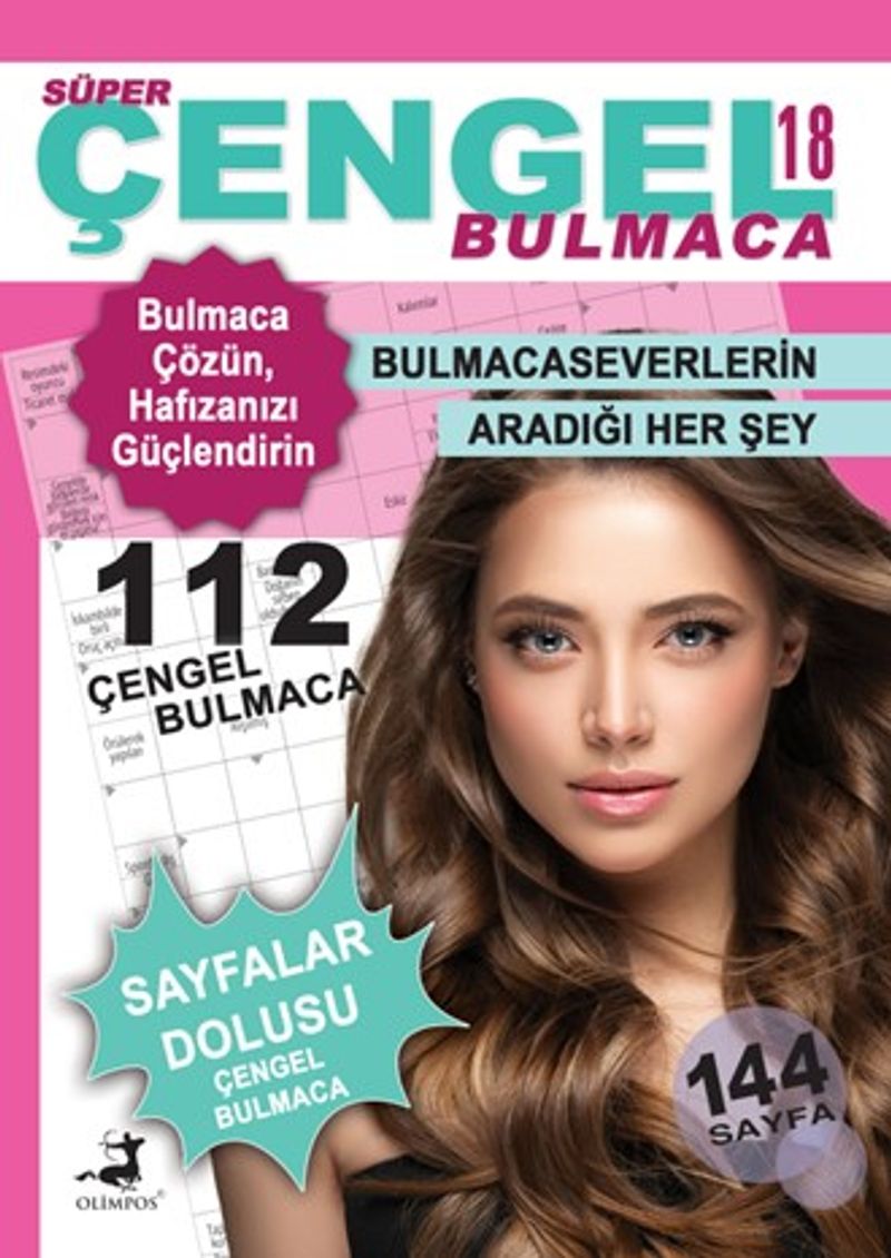 Süper Çengel Bulmaca 18 kitap kapağı