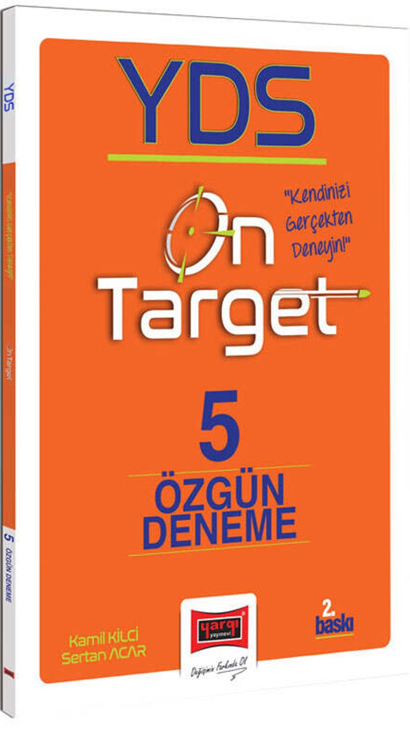 2024 YDS On Target 5 Özgün Deneme kitap kapağı