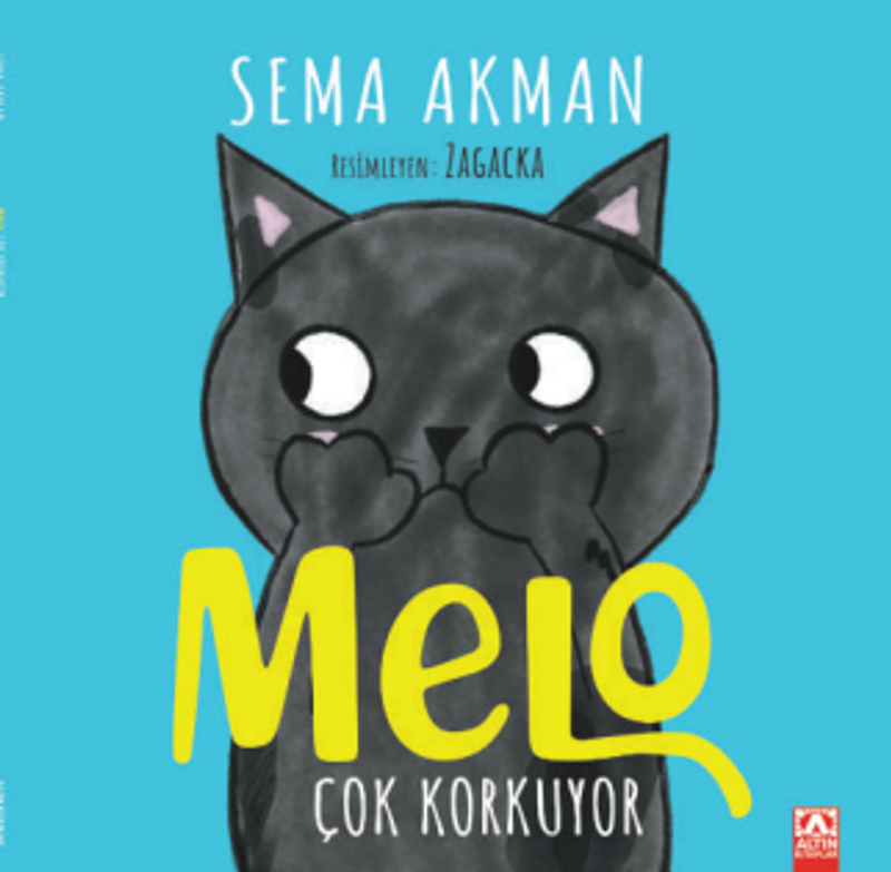 Melo Çok Korkuyor kitap kapağı