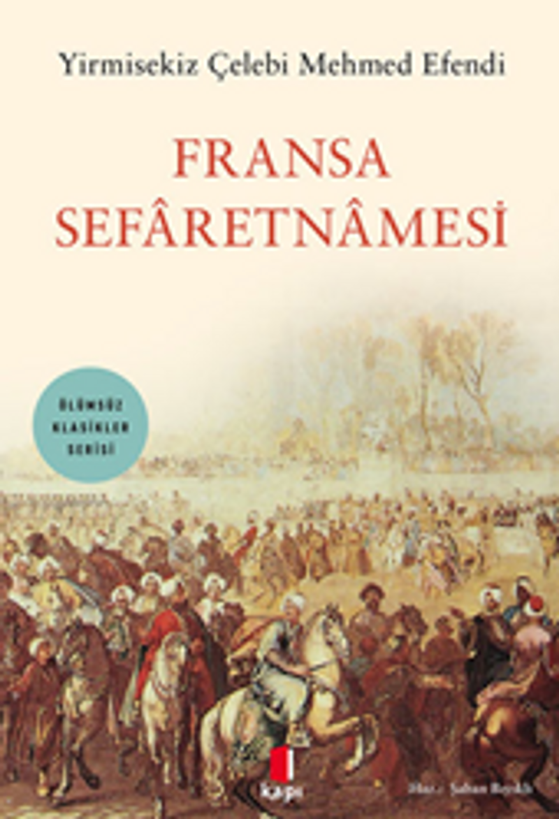 Fransa Sefaretnamesi kitap kapağı