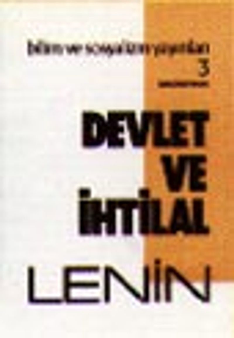 Devlet ve İhtilal kitap kapağı