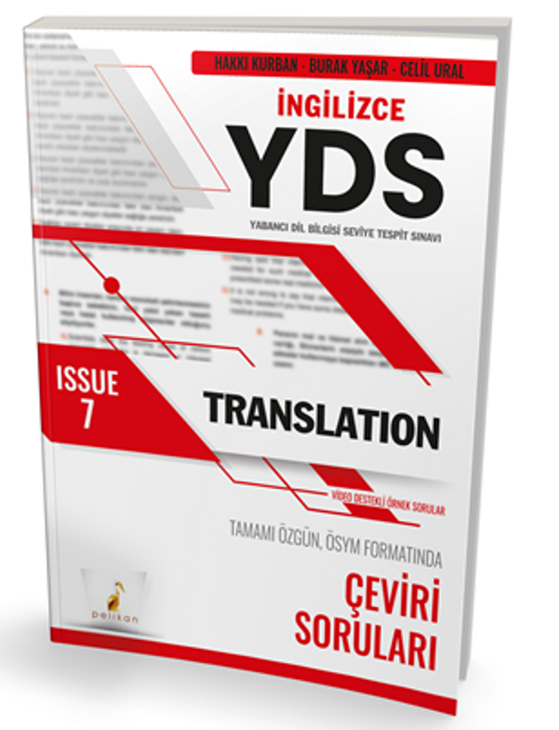 YDS İngilizce Translation Issue 7 kitap kapağı