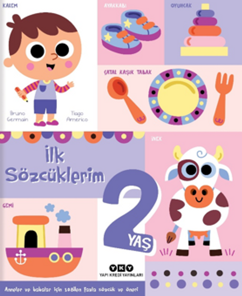 İlk Sözcüklerim 2 Yaş kitap kapağı