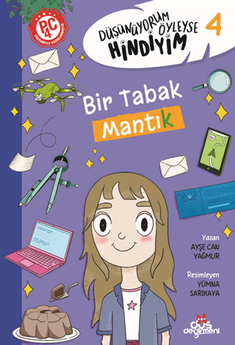 Düşünüyorum Öyleyse Hindiyim- Bir Tabak Mantık kitap kapağı