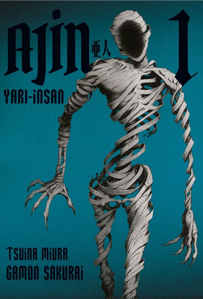 Ajin 1. Cilt / Yarı İnsan kitap kapağı