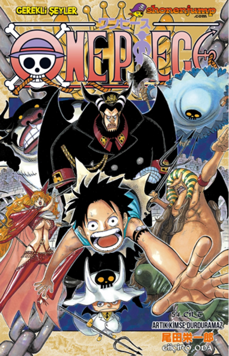 One Piece 54. Cilt / Artık Kimse Durduramaz kitap kapağı