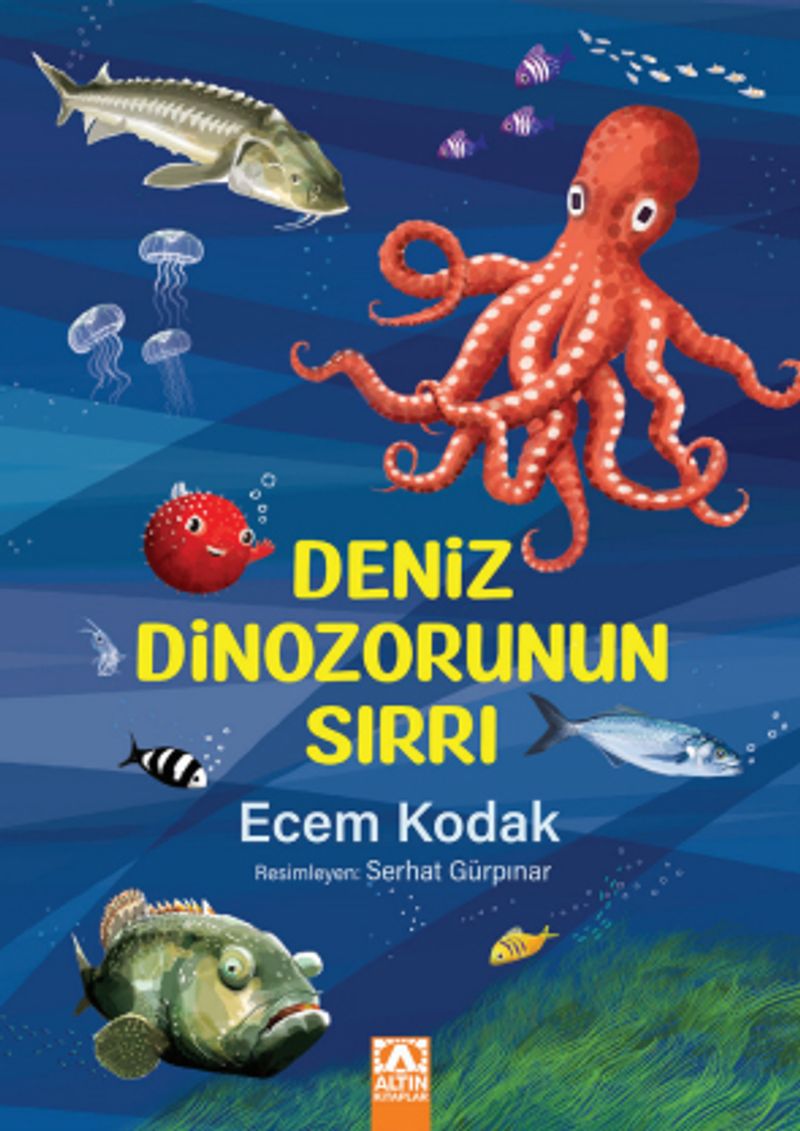 Deniz Dinozorunun Sırrı kitap kapağı