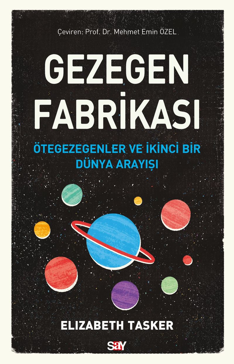 Gezegen Fabrikası Ötegezegenler ve İkinci Bir Dünya Arayışı kitap kapağı