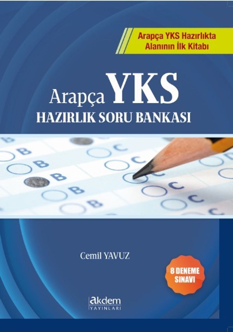 YKS Arapça Hazırlık Soru Bankası kitap kapağı
