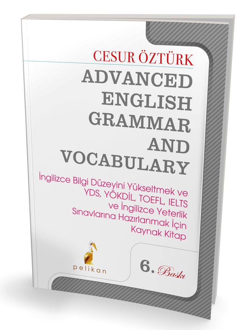 Advanced English Grammar and Vocabulary kitap kapağı