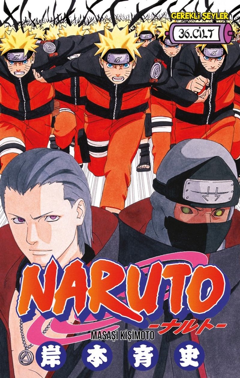 Naruto 36. Cilt kitap kapağı