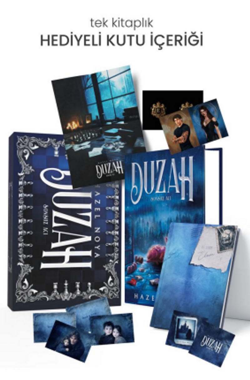 Duzah 2: Sonsuz Acı (Ciltli-Hediyeli Kutu) kitap kapağı