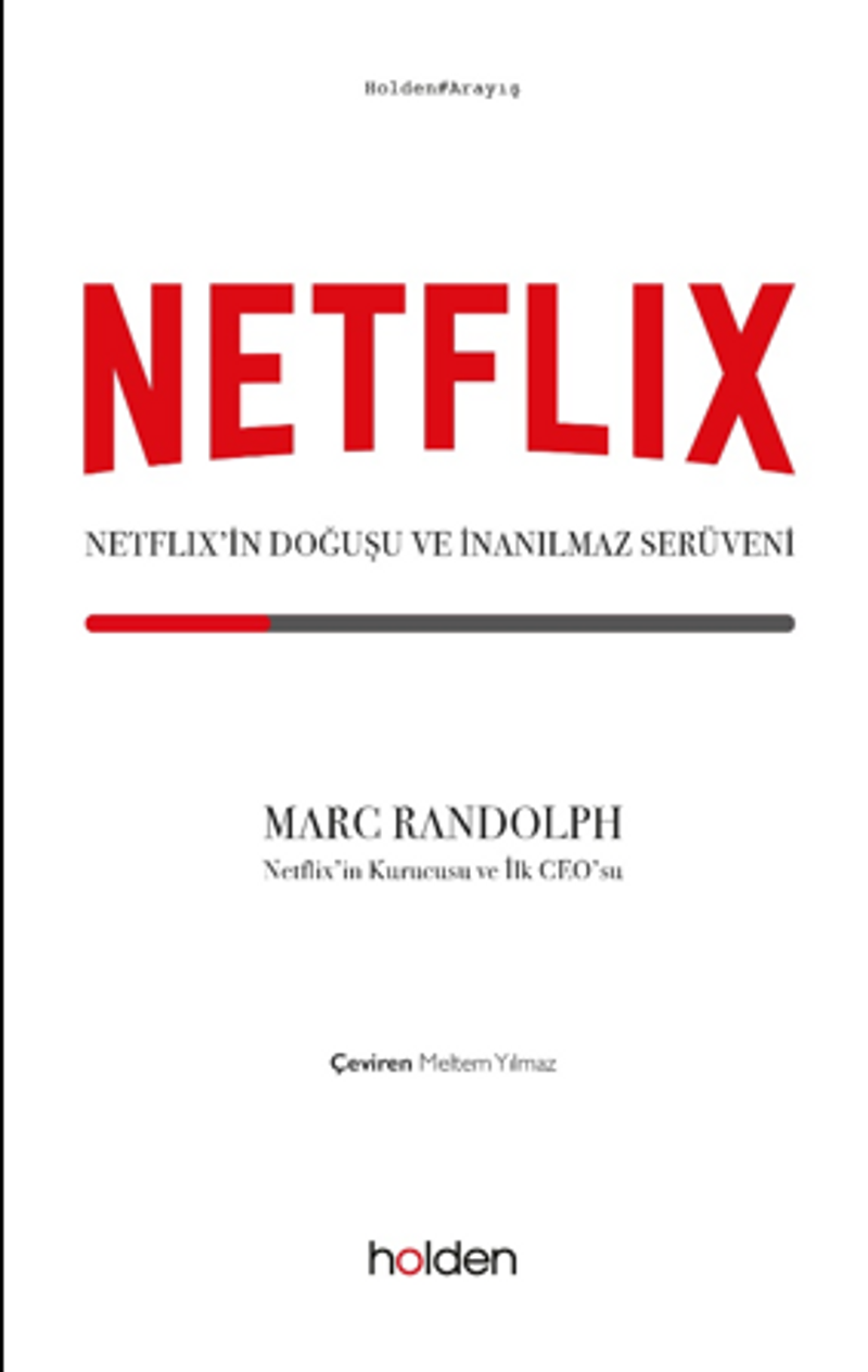 Netflix'in Doğuşu ve İnanılmaz Serüveni kitap kapağı