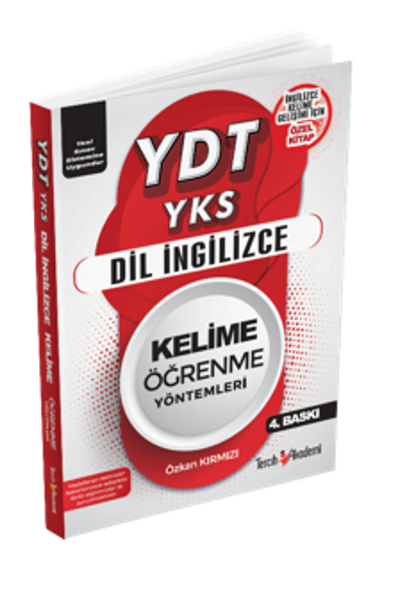 YDT YKS Dil İngilizce Kelime Öğrenme Yöntemleri kitap kapağı