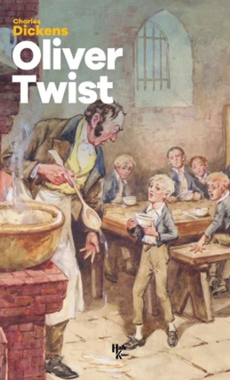 Oliver Twist kitap kapağı