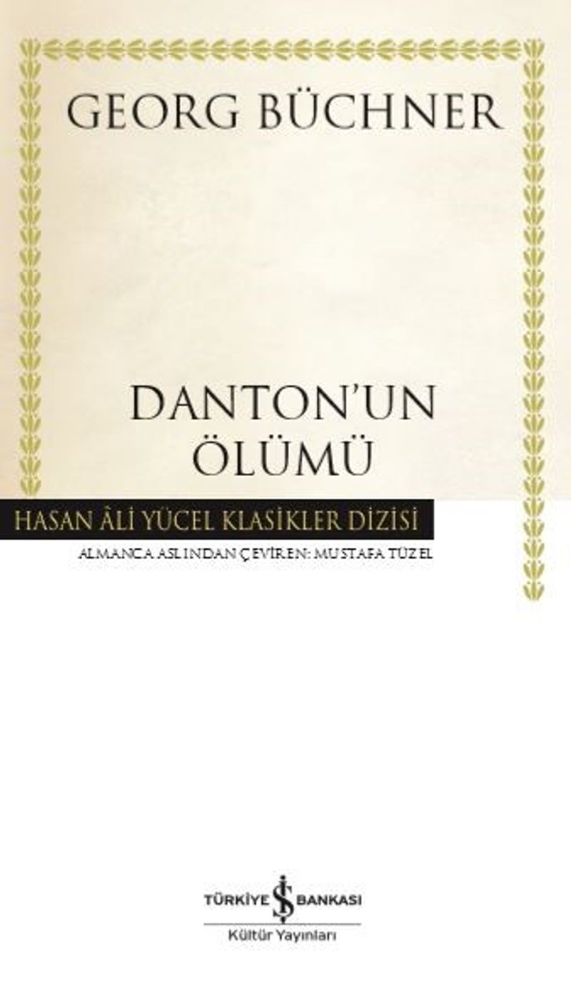 Danton'un Ölümü (Ciltli) kitap kapağı