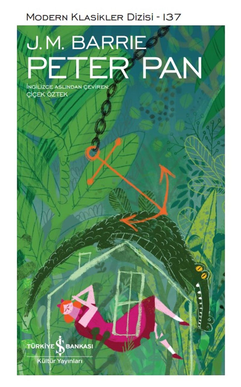 Peter Pan (Ciltli) kitap kapağı