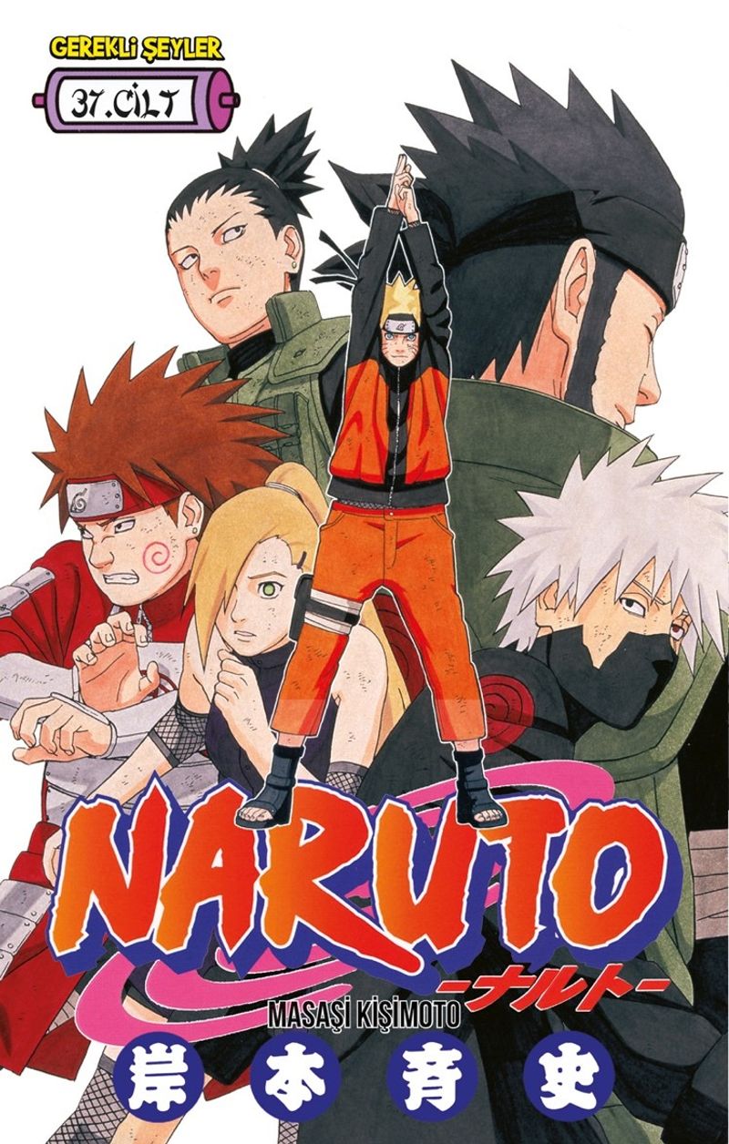 Naruto 37. Cilt kitap kapağı