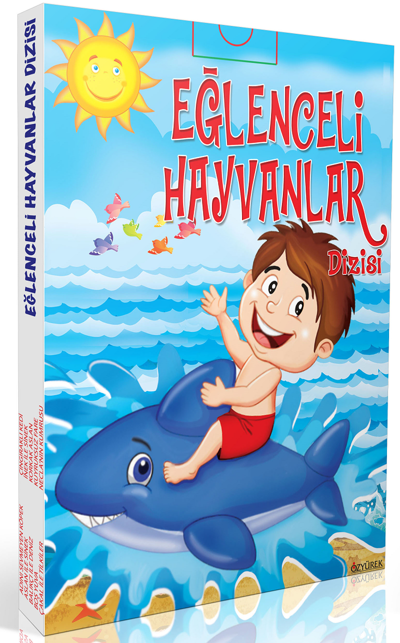 Eğlenceli Hayvanlar Dizisi (10 Kitap) kitap kapağı