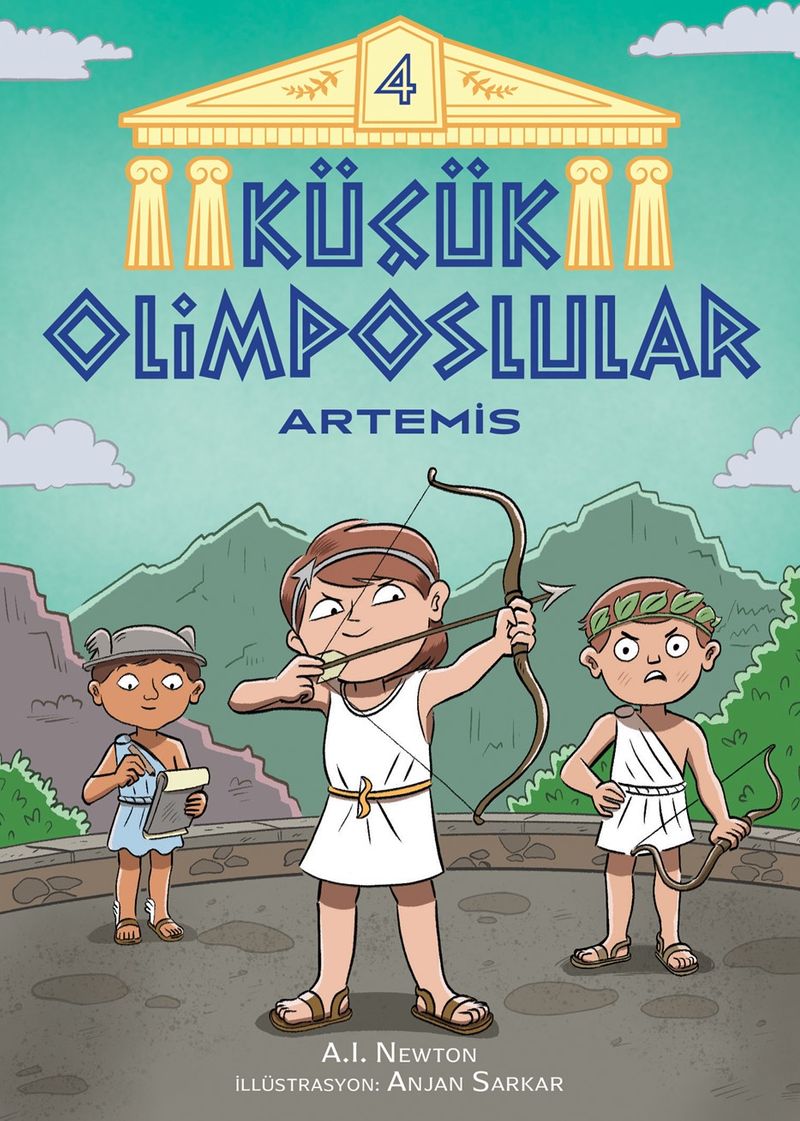 Küçük Olimposlular 4 / Artemis kitap kapağı