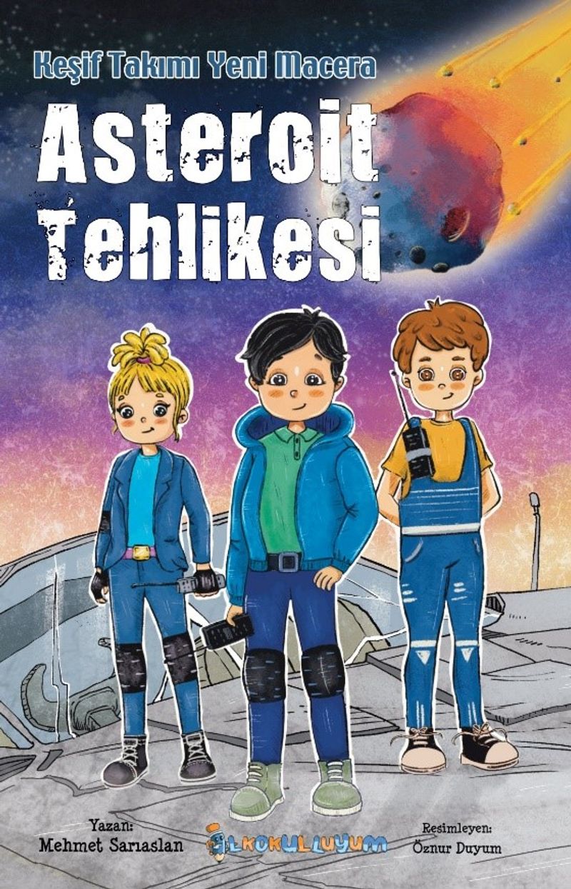 Asteroit Tehlikesi kitap kapağı
