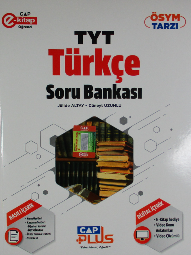 TYT Türkçe Plus Soru Bankası kitap kapağı