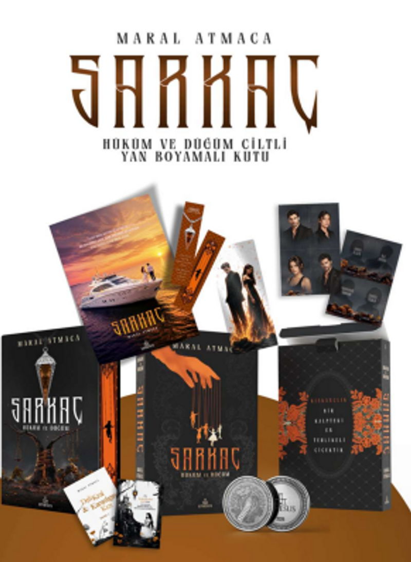 Sarkaç 3: Hüküm ve Düğüm (Tek Kitaplık Kutu Yan Boyamalı) kitap kapağı