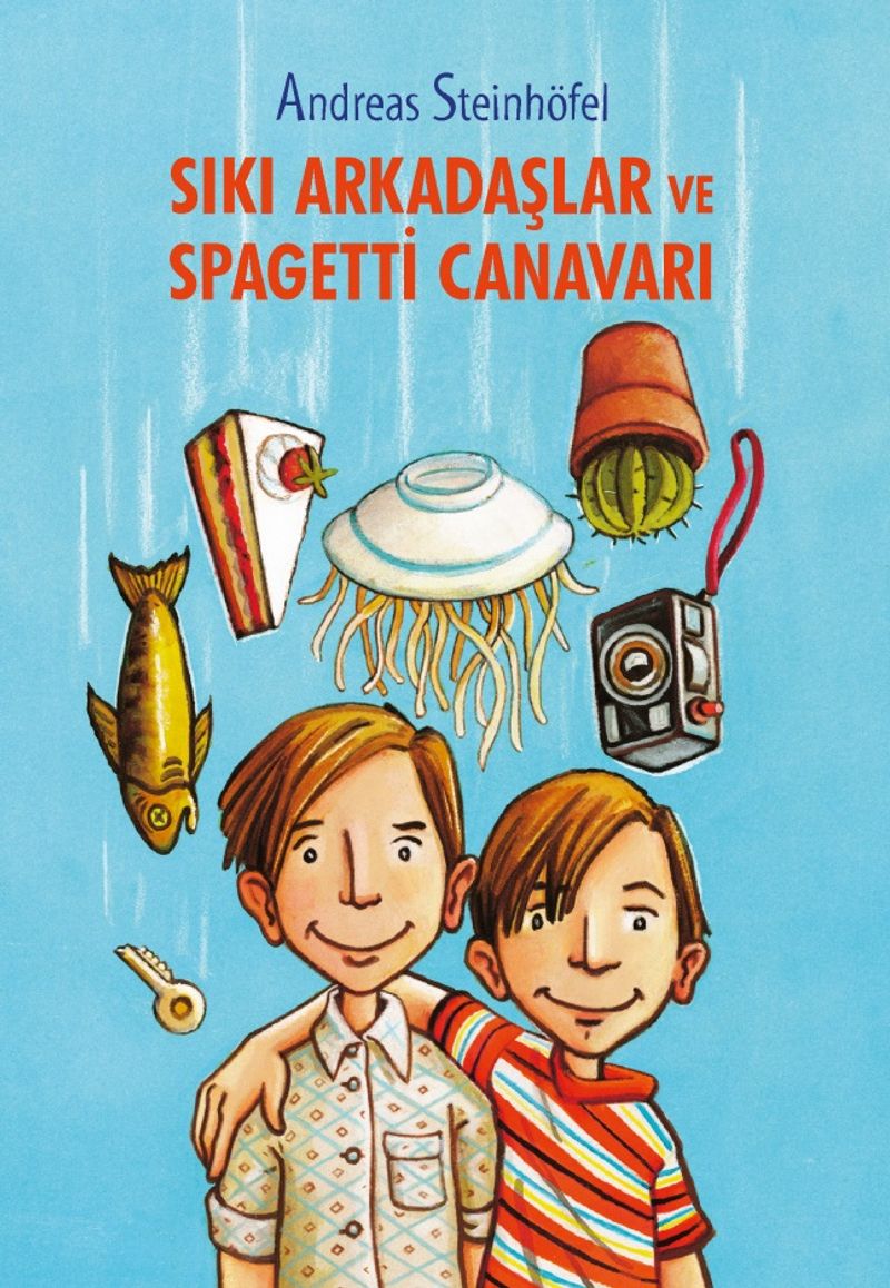 Sıkı Arkadaşlar ve Spagetti Canavarı kitap kapağı