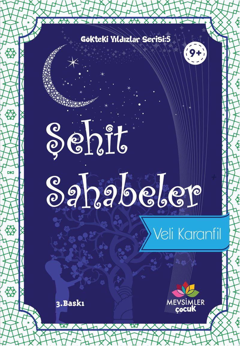 Şehit Sahabeler / Gökteki Yıldızlar Serisi 5 kitap kapağı