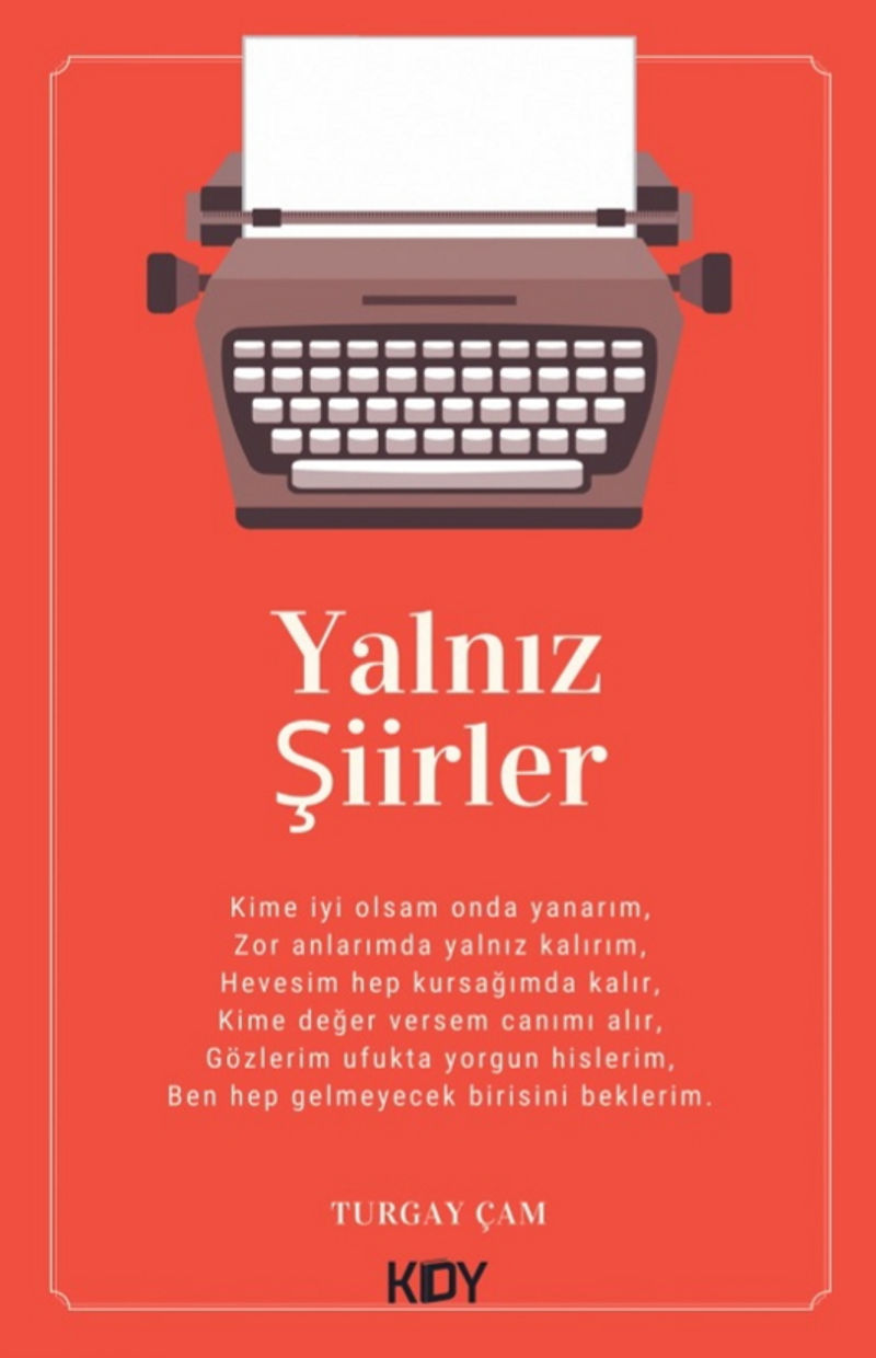 Yalnız Şiirler kitap kapağı