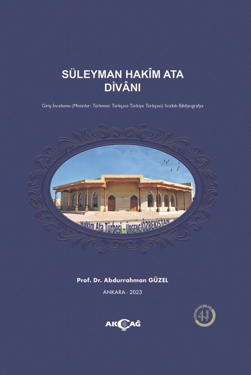 Süleyman Hakim Ata Divanı kitap kapağı