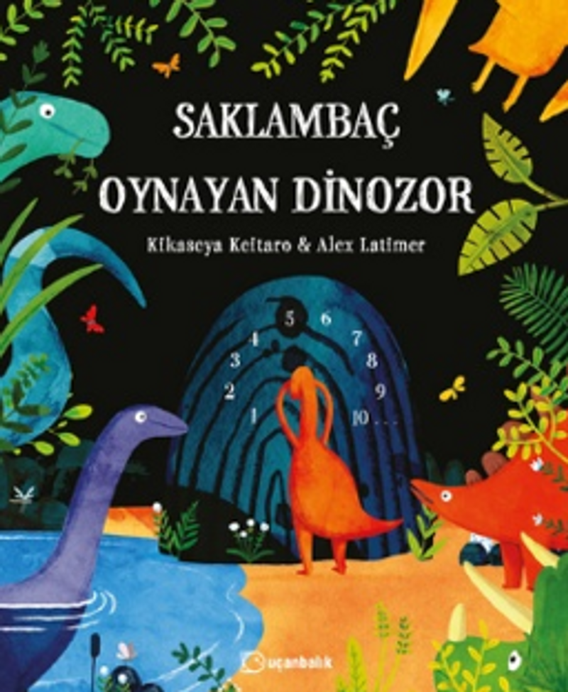 Saklambaç Oynayan Dinozor kitap kapağı